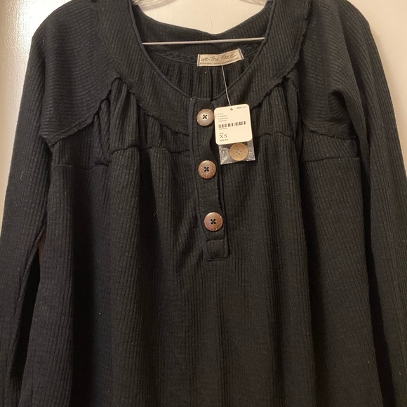 Free People - We the Free Must Have Henley Top - Picture 4 of 6